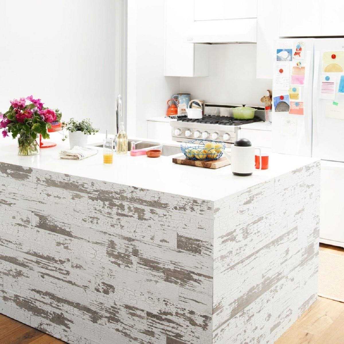 Timeline Wood Oak Wood Shiplap Wall Plank Kit - Zenithce