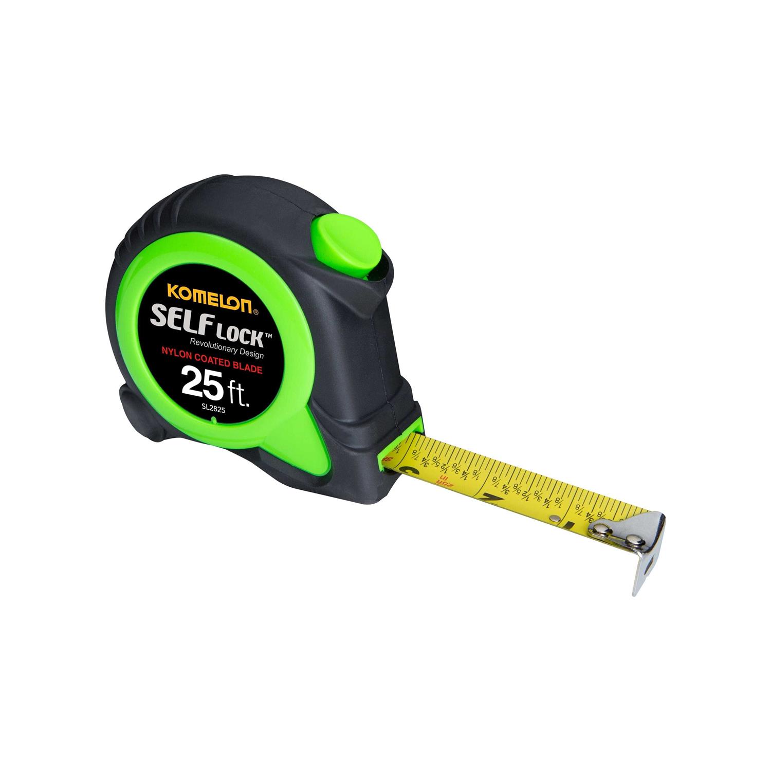 Komelon Sl2825 Self Lock 25-Foot Power Tape - Zenithce