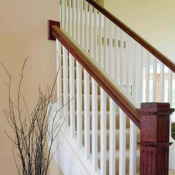 Stair Parts 7030 Poplar Left Volute Stair Handrail Fitting, Unfinished - Zenithce