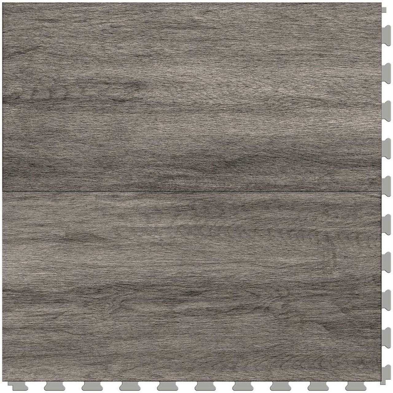 Perfection Floor Tile Satin 0.05-mil x 20-in W x 20-in L Water Resistant Interlocking Luxury Vinyl Tile Flooring - Zenithce