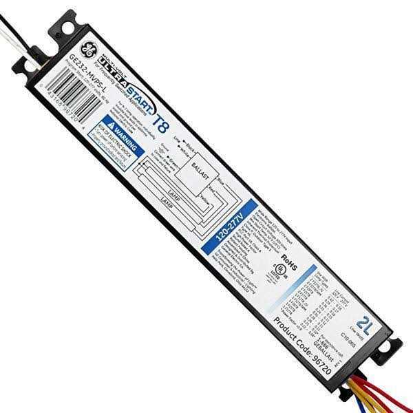 GE 78627 GE432MAXP-N-ULTRA T8 Fluorescent Ballast - Zenithce