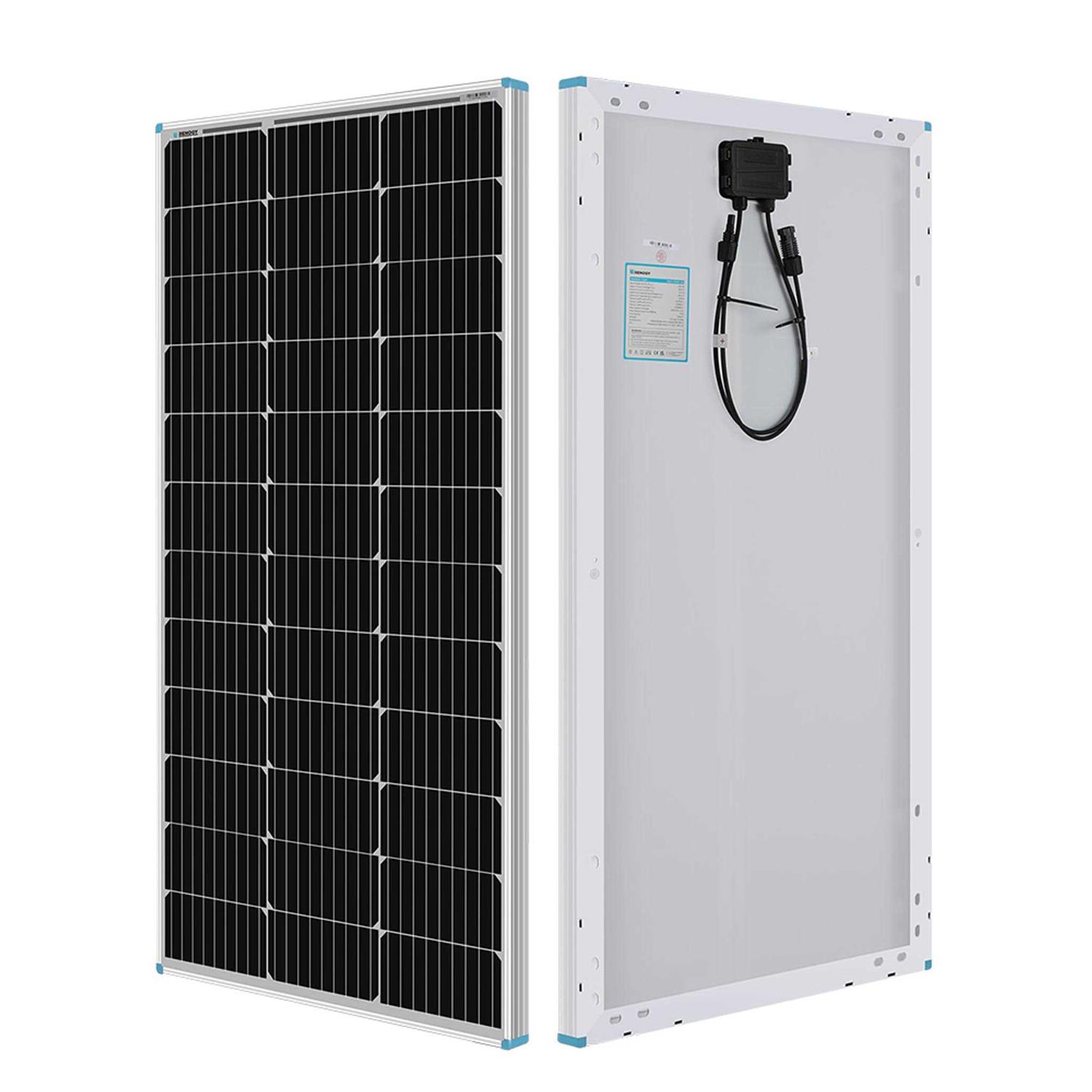 Renogy 100 Watt 12 Volt Monocrystalline Foldable Solar Suitcase - Zenithce