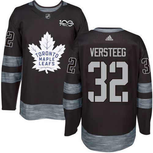 Maple Leafs #32 Kris Versteeg Black 1917-2017 100th Anniversary Stitched Jersey - Zenithce