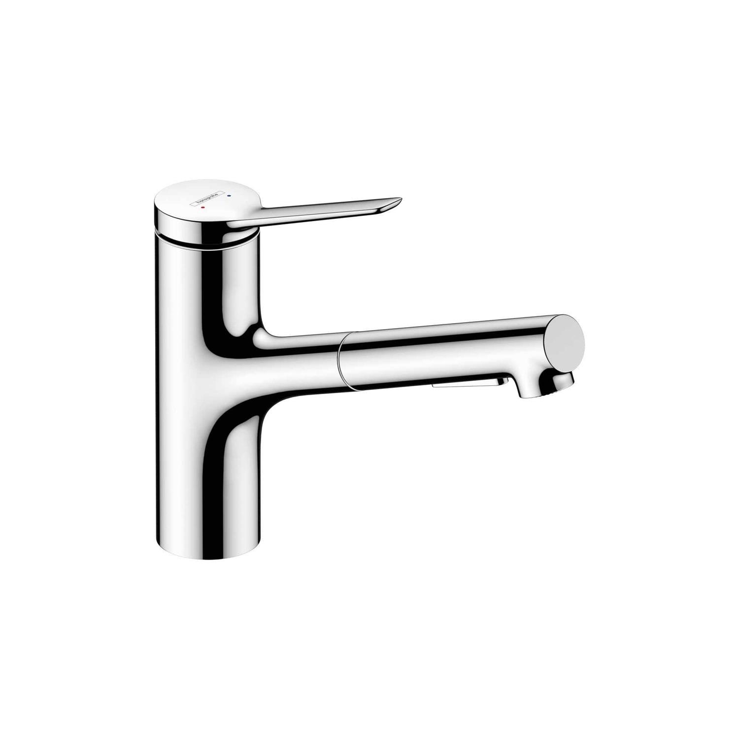 Hansgrohe Zesis 1.75GPM 2-Spray Pull-Out Kitchen Faucet - Zenithce