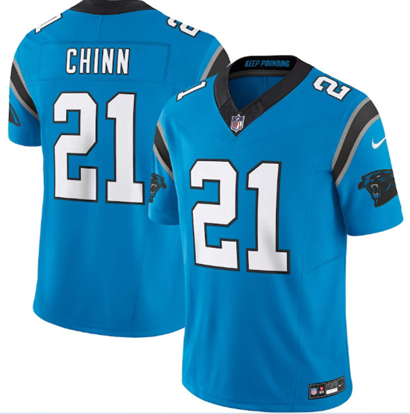 Carolina Panthers #21 Jeremy Chinn Blue 2023 F.U.S.E. Vapor Untouchable Stitched Jersey - Zenithce