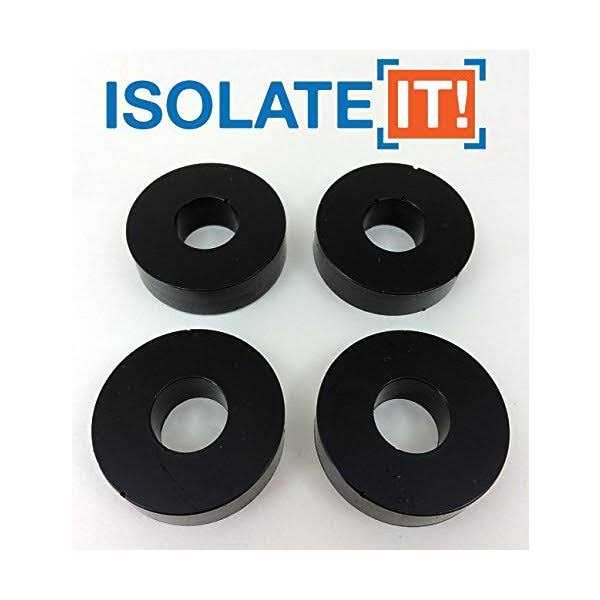 Isolate it Sorbothane Vibration Isolation Washer 50 duro - Zenithce