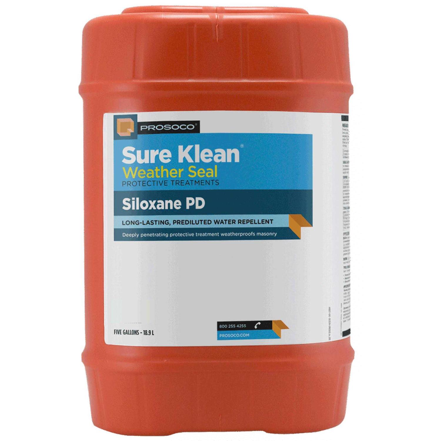 PROSOCO Sure Klean Weather Seal Siloxane PD - Zenithce