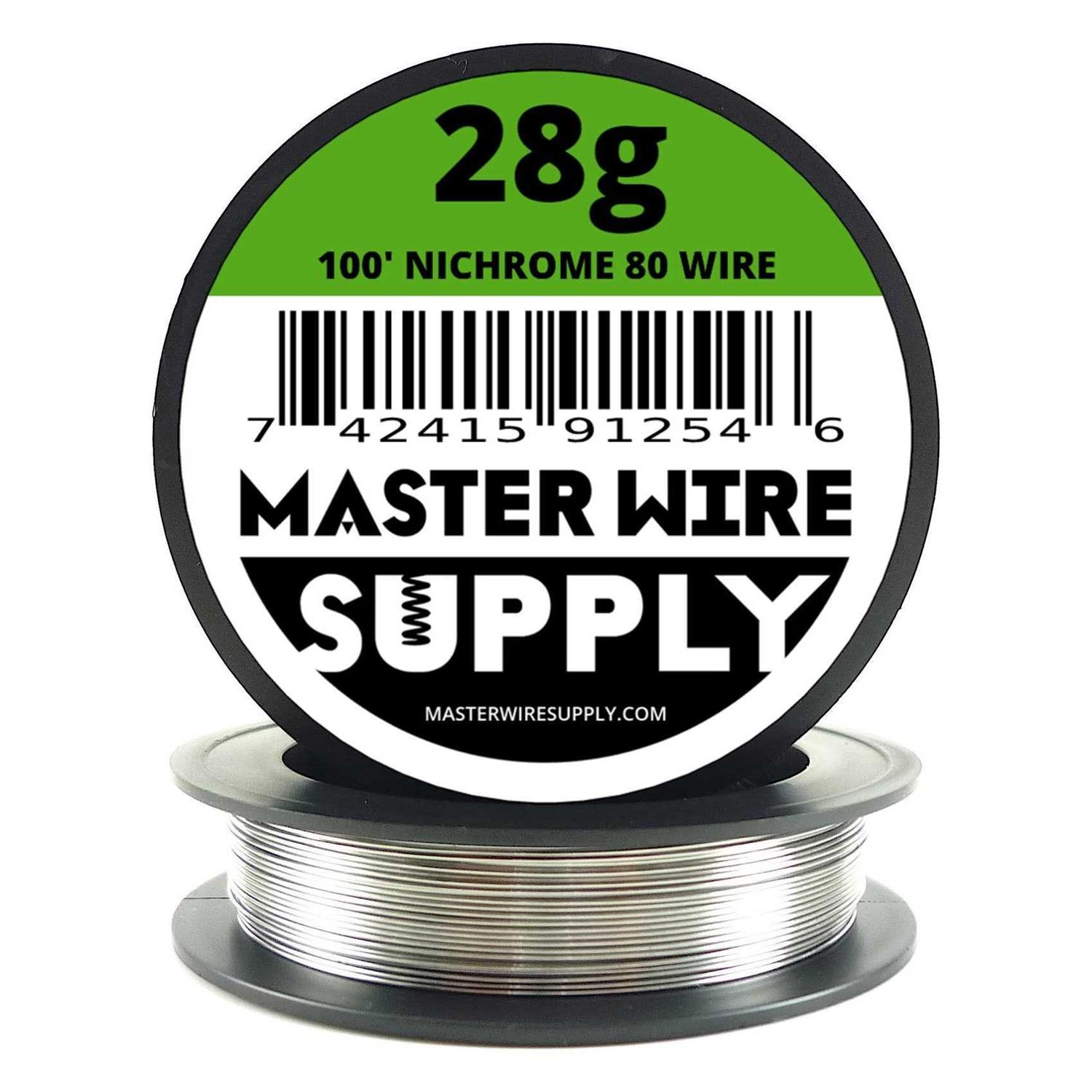 Master Wire Supply Nichrome Gauge Wire - Zenithce