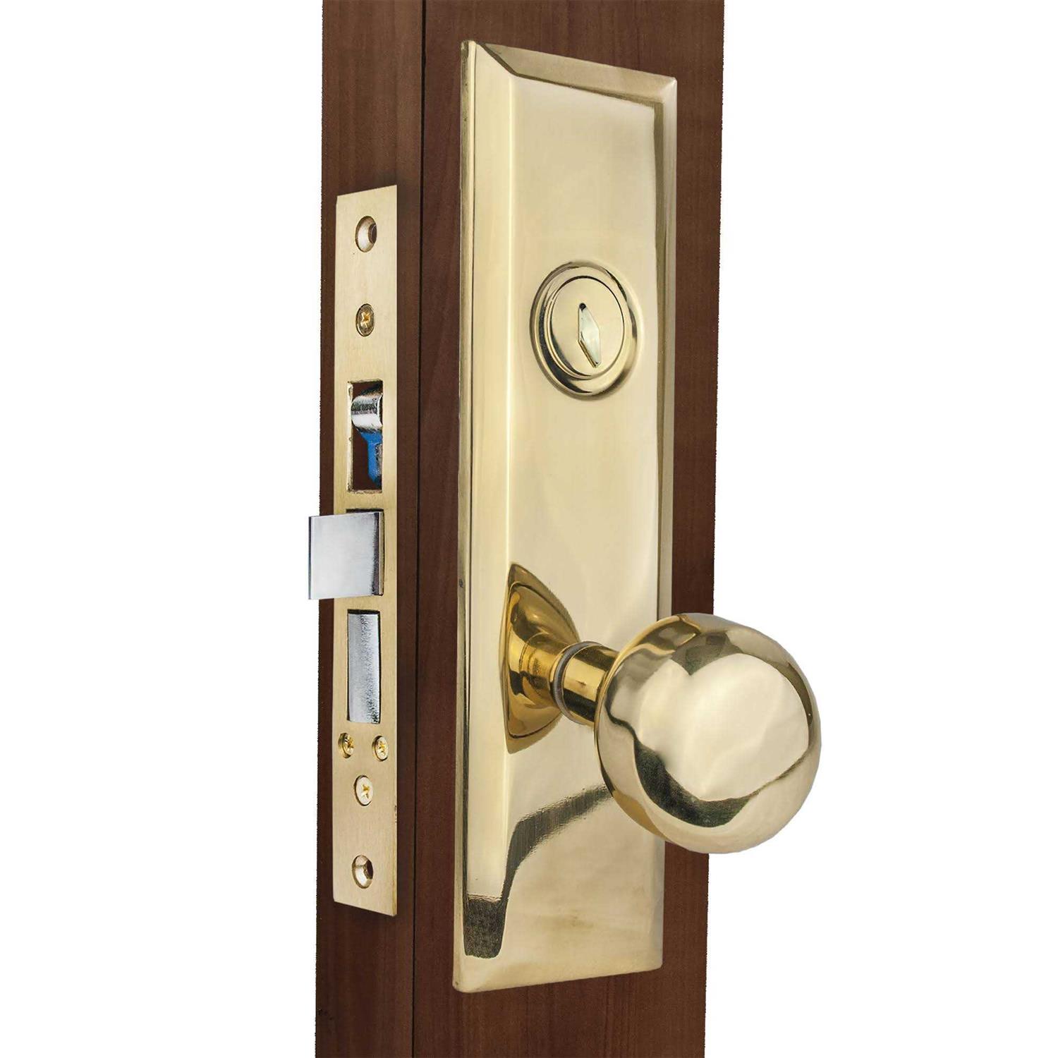Taco ML800 Series Entry Atrium Mortise Lock with Thumb Turn Lever DL-ML800-US15 - Zenithce