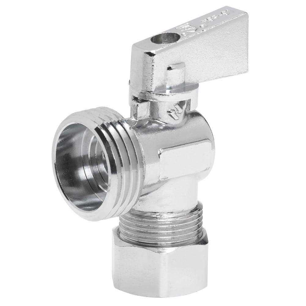 HOMEWERKS 1/2 in. MIP and 1/2 3/4 in. MHT Lead Free Brass Hose Bibb Valve - Zenithce