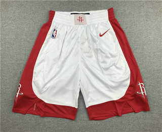 Houston Rockets New White 2019 Swingman Stitched Shorts - Zenithce