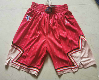 Red Jordan Brand 2020 All-Star Game Swingman Stitched Shorts - Zenithce