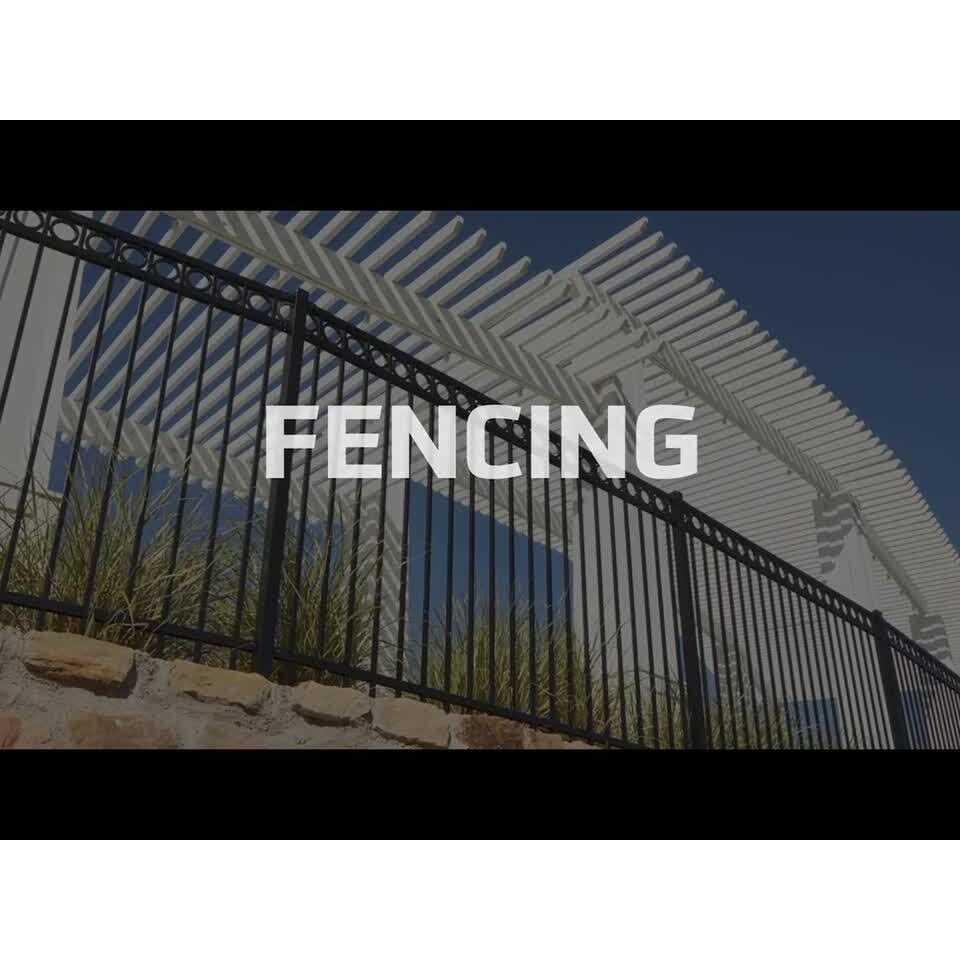 Fortress Building Products Versai 4-ft H x 5-ft W Gloss Black Powder-coated Galvanized Steel Spaced Picket Flat-top Privacy Walk-thru Fence Gate - Zenithce