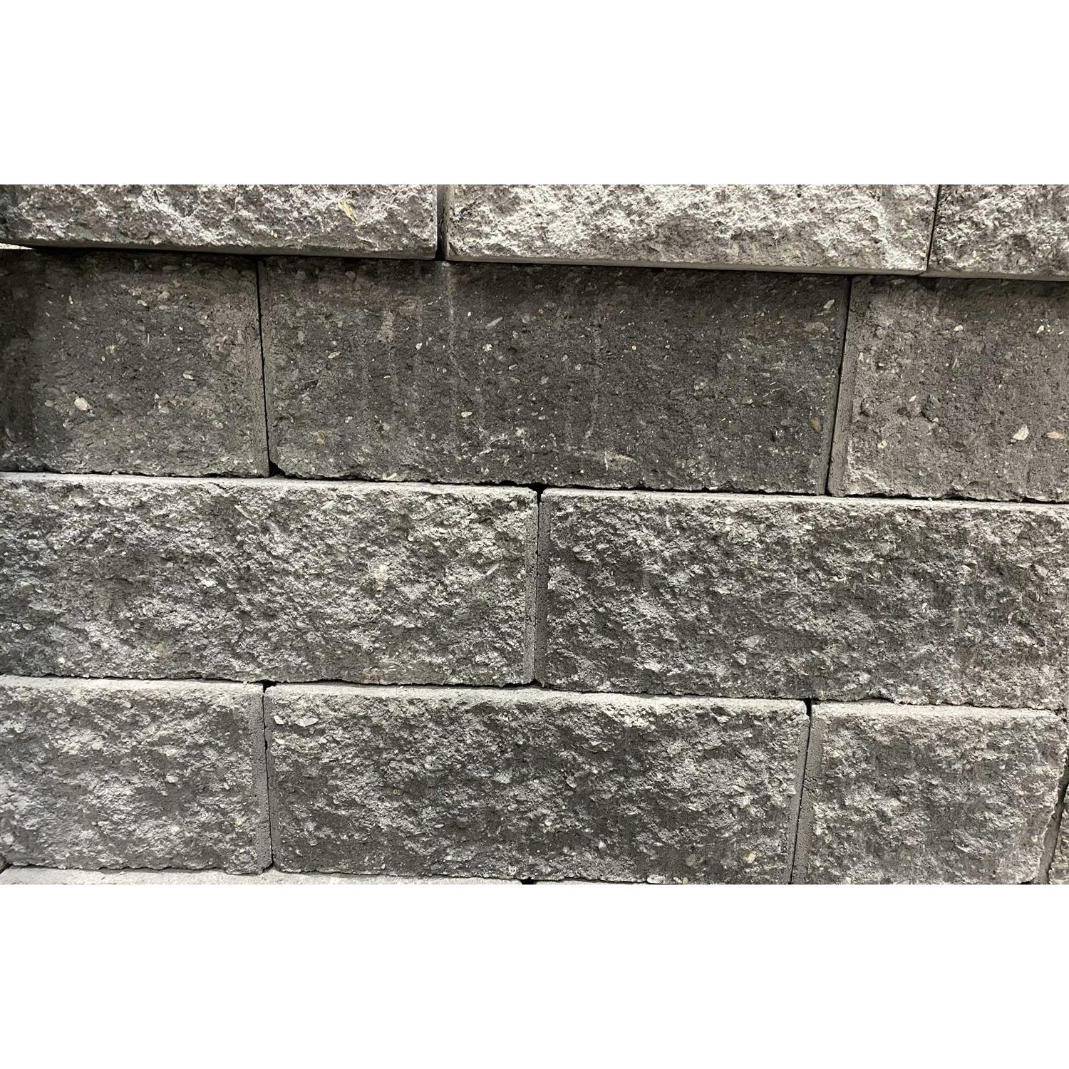 Lowe’s 16 x 6 x 10 Gray & Charcoal Retaining Wall Block - Zenithce