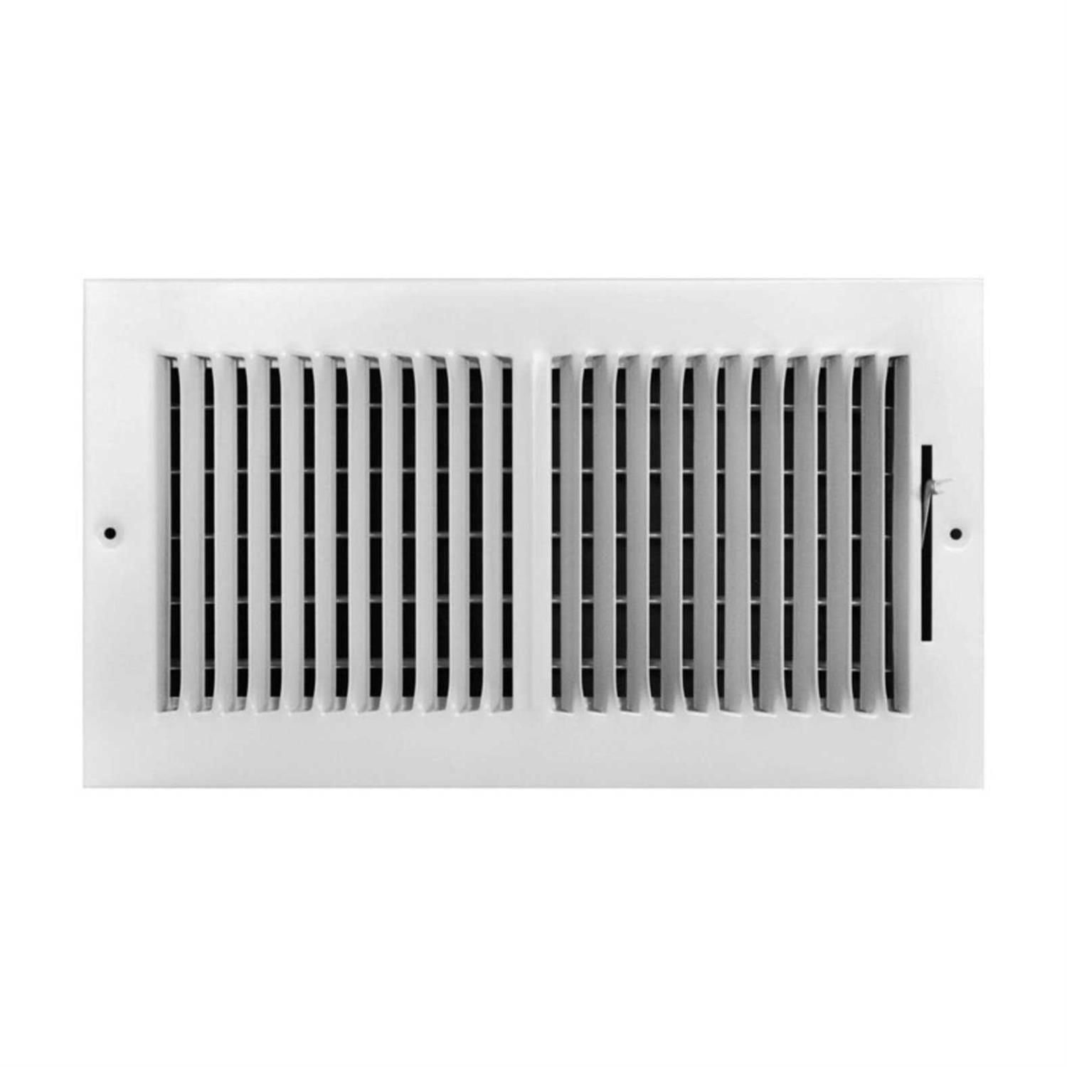 Truaire C102M White 2-Way Wall-Ceiling Register - Zenithce
