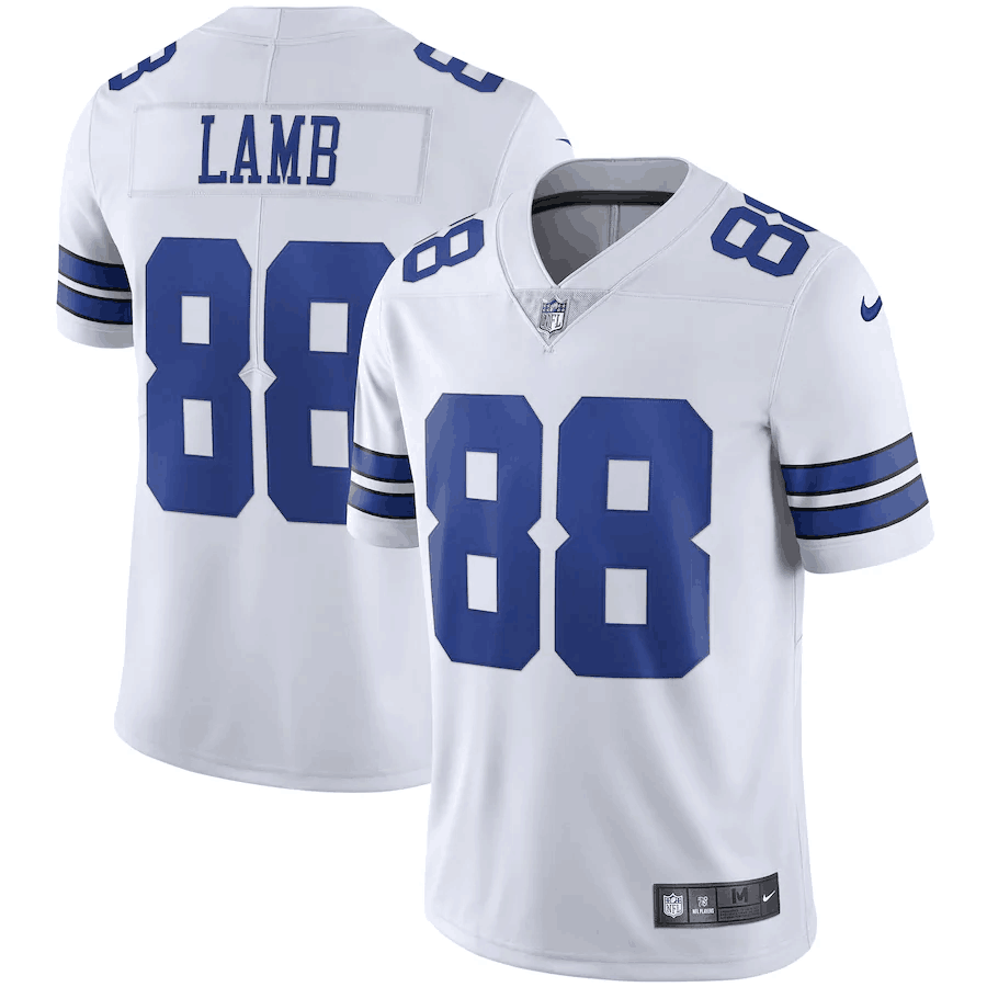 Dallas Cowboys #88 CeeDee Lamb White Vapor Limited Stitched Jersey - Zenithce