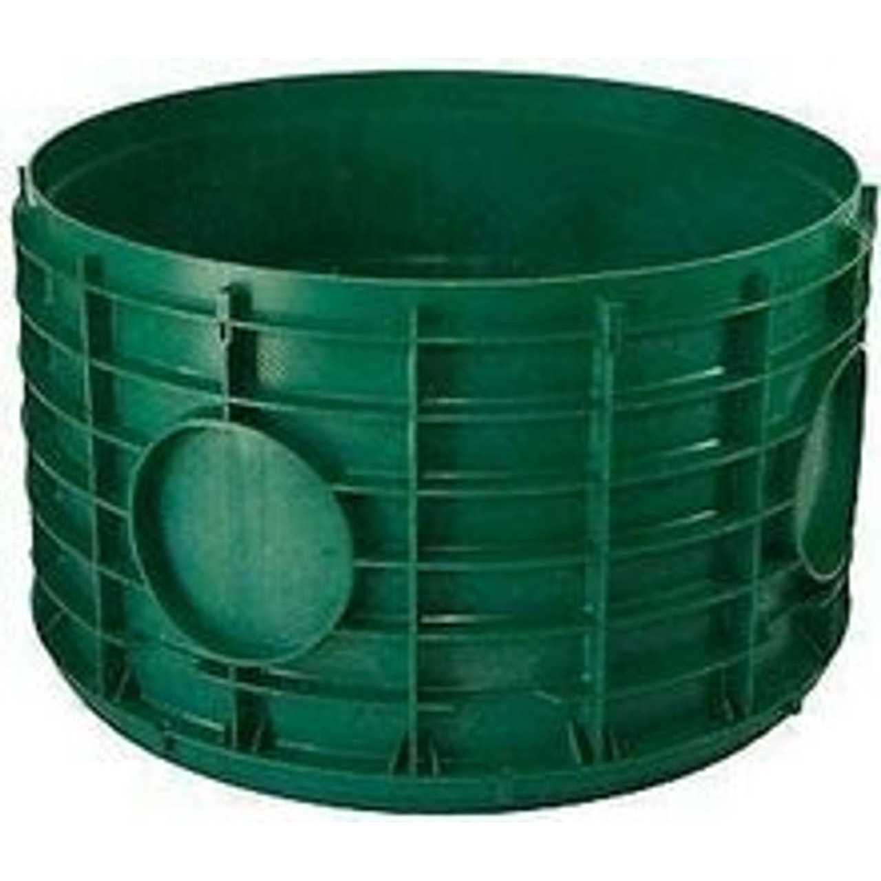 TUF-Tite 24 Heavy Duty Flat Riser Lid for TUF-Tite Risers or Corrugated Pipe Risers - Zenithce