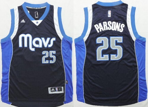 Dallas Mavericks #25 Chandler Parsons Revolution 30 Swingman 2014 New Navy Blue Jersey - Zenithce