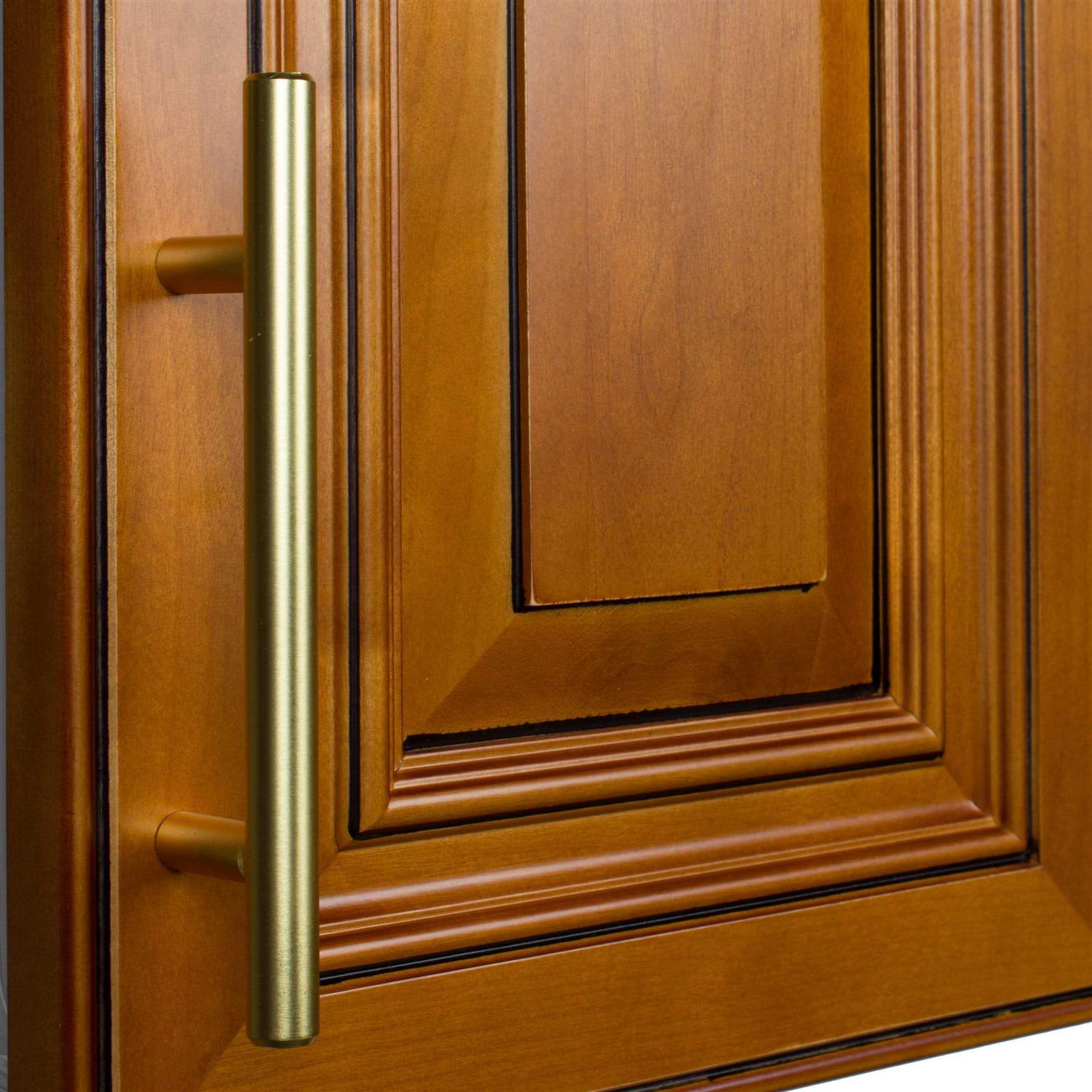 GlideRite Center Solid Modern Cabinet Bar Pull - Zenithce