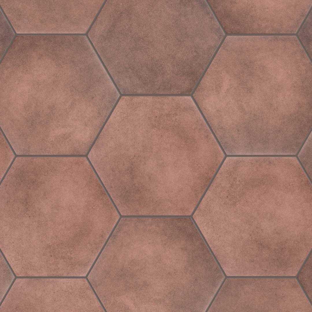 Merola Tile Matter Hex 7-7/8 in. x 9 in. Porcelain Floor and Wall Tile - Zenithce