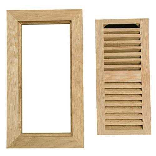 Homewell Oak Wood Floor Register Flush Mount Vent - Zenithce