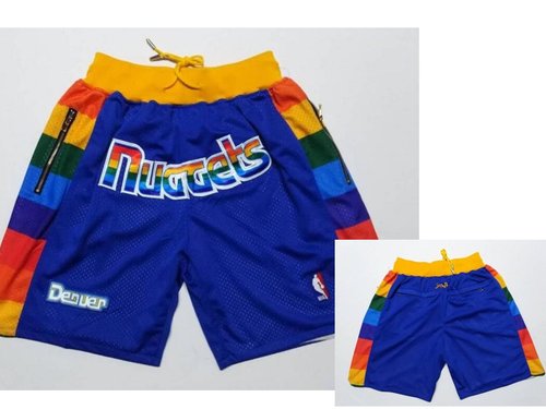 Nuggets Blue Just Don Mesh Shorts - Zenithce