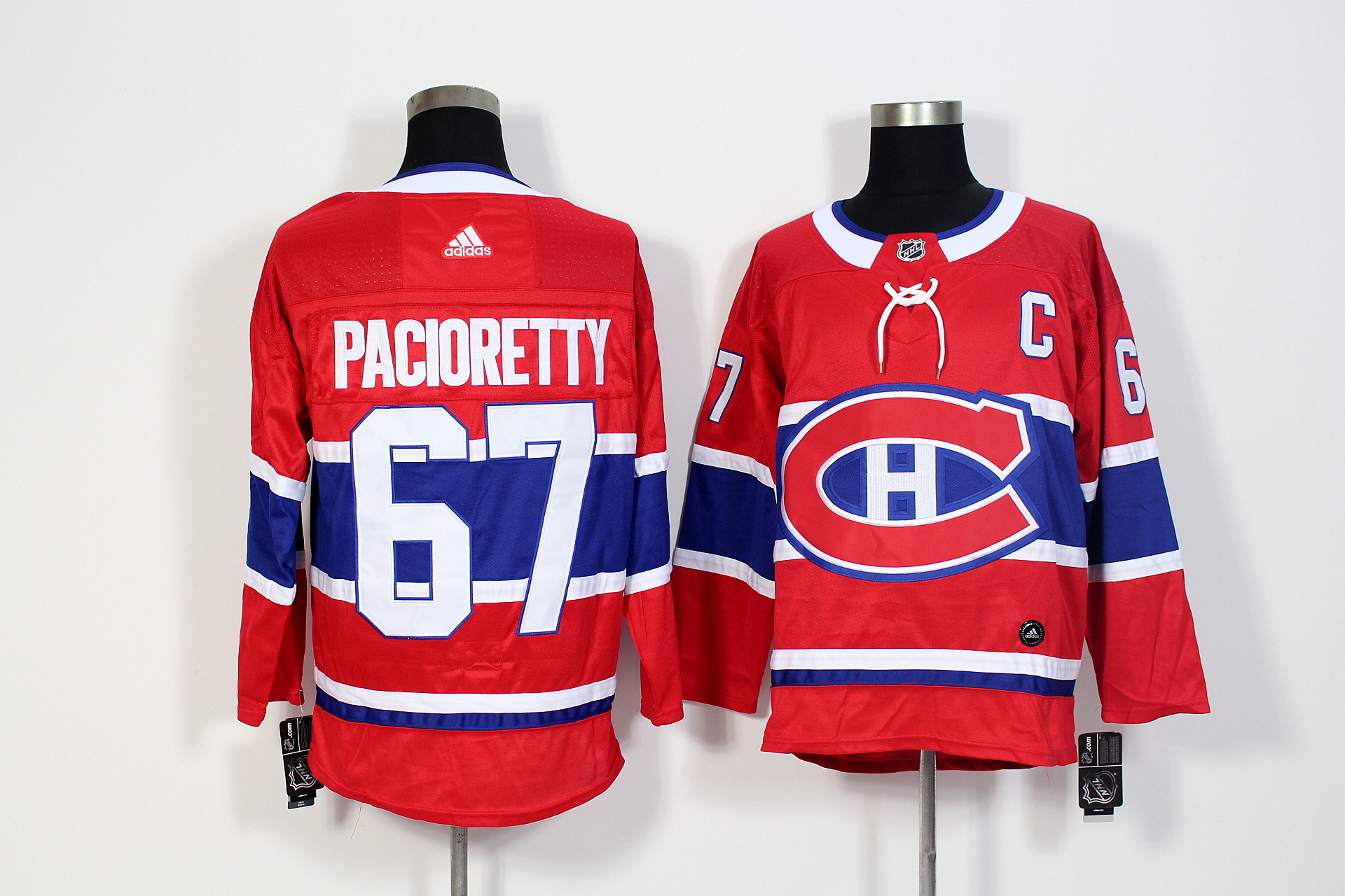Montreal Canadiens #67 Max Pacioretty Red Stitched Adidas Jersey - Zenithce