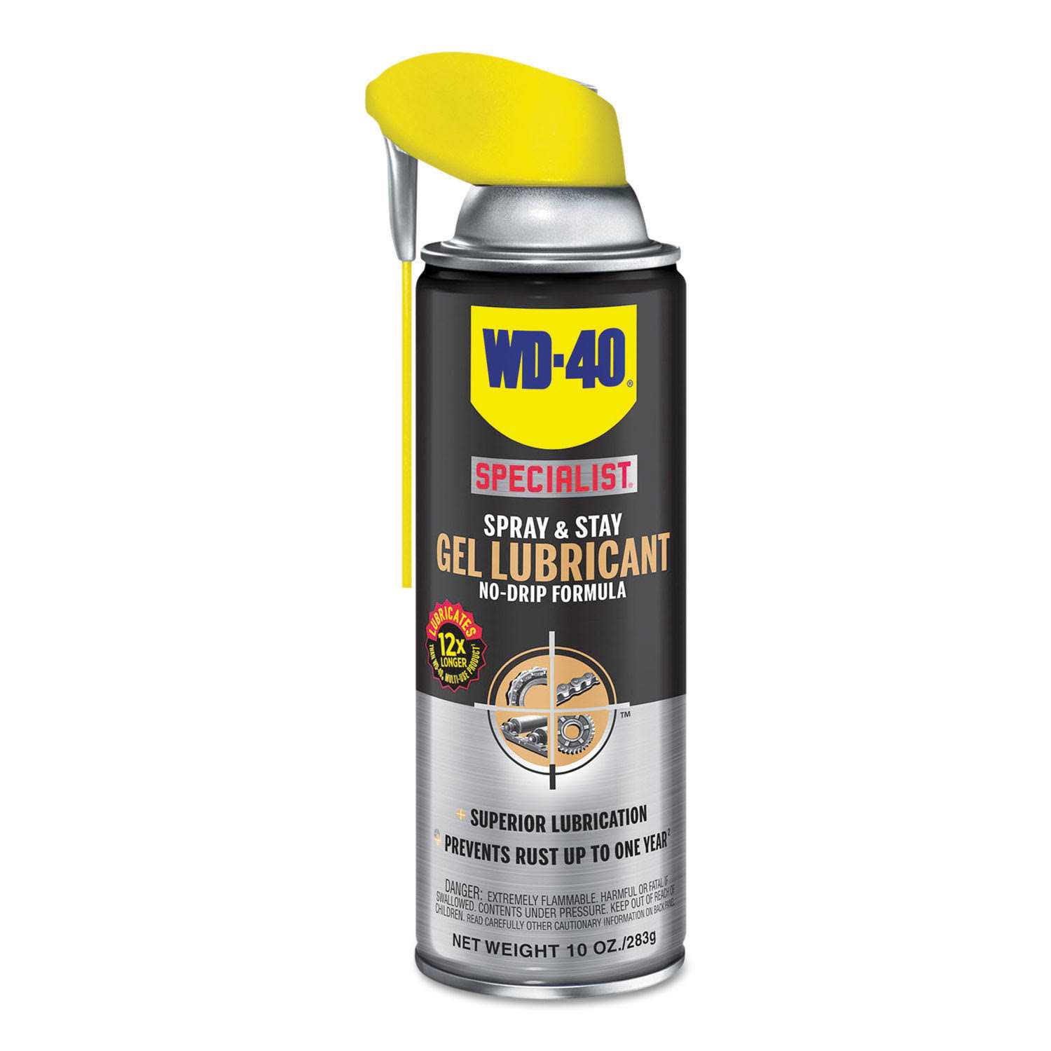 WD-40 Specialist Spray & Stay Gel Lubricant - Zenithce