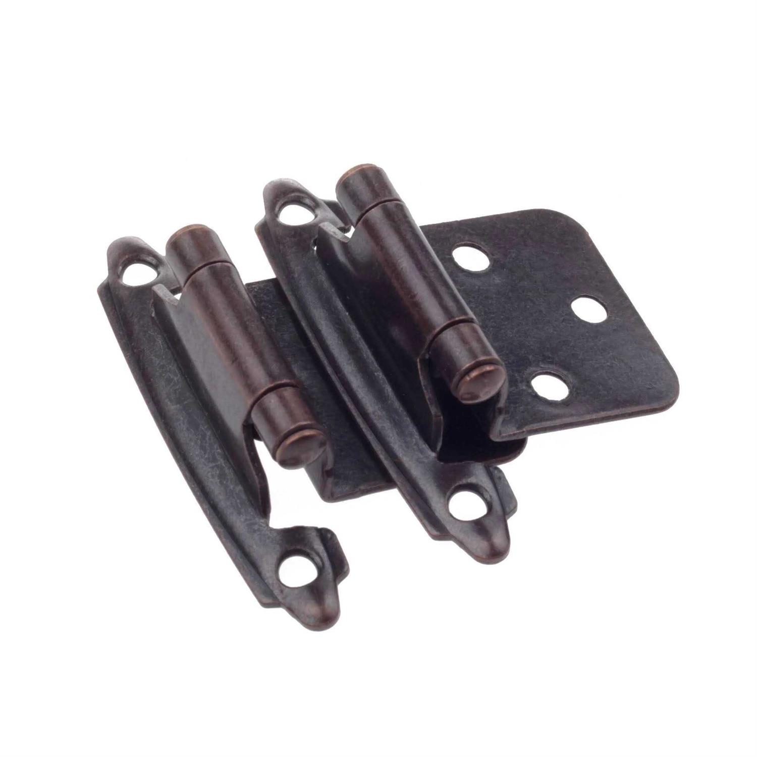 Decobasics 1/2 Overlay Semi Partial Wrap Around Kitchen Cabinet Hinges - Zenithce