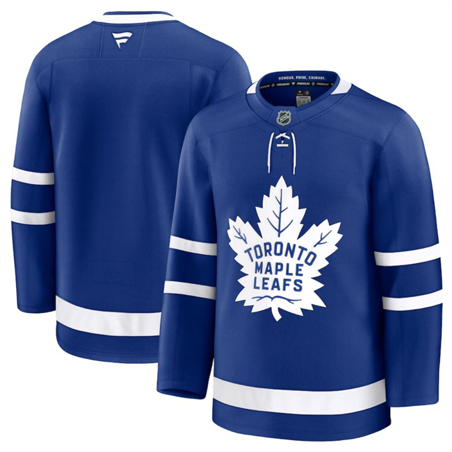 Toronto Maple Leafs Custom Blue 2024-25 Home Stitched Jersey - Zenithce