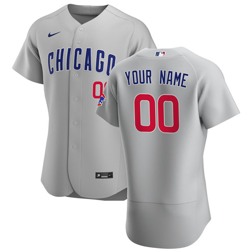Chicago Cubs Customized Authentic Stitched MLB Jersey - Zenithce