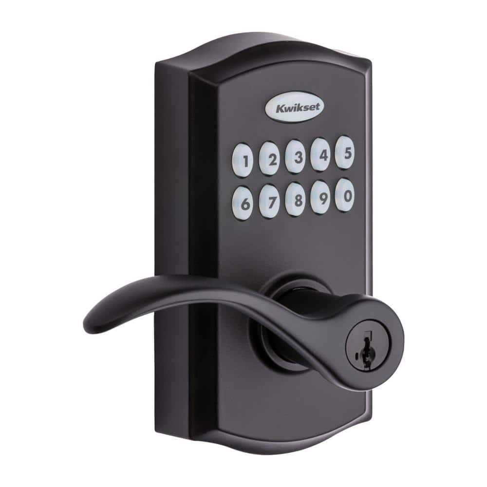 Kwikset Obsidian Keyless Z-Wave Electronic Touchscreen Deadbolt 954OBN - Zenithce