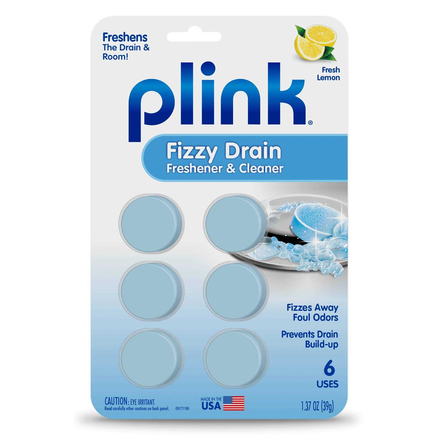 Plink Fizzy Drain Cleaner, Freshener - Zenithce