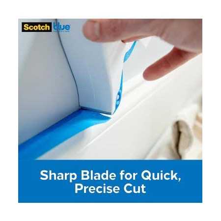 ScotchBlue PT2093EL-24 Pre-Taped Painter’s Plastic - Zenithce