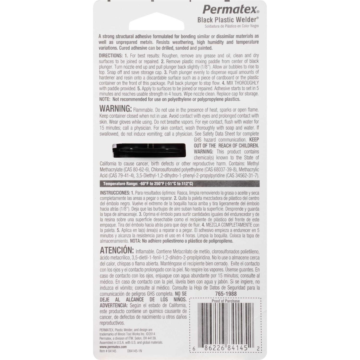 Permatex 84109 Epoxy - Zenithce
