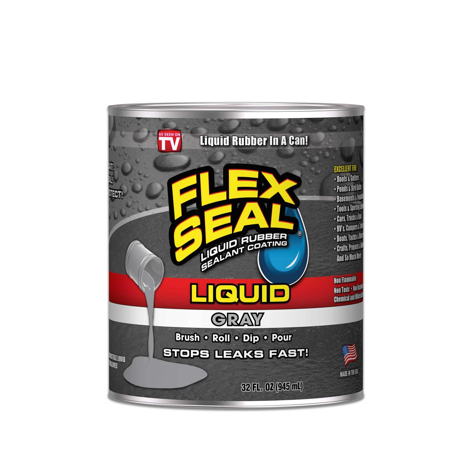 Flex Seal Liquid Flood Protection, For Metals, Masonry, Glass, Plastics & Wood, 4.5 x 4.5 x 5, 1 each, Flood Barriers, WTR262 - Zenithce