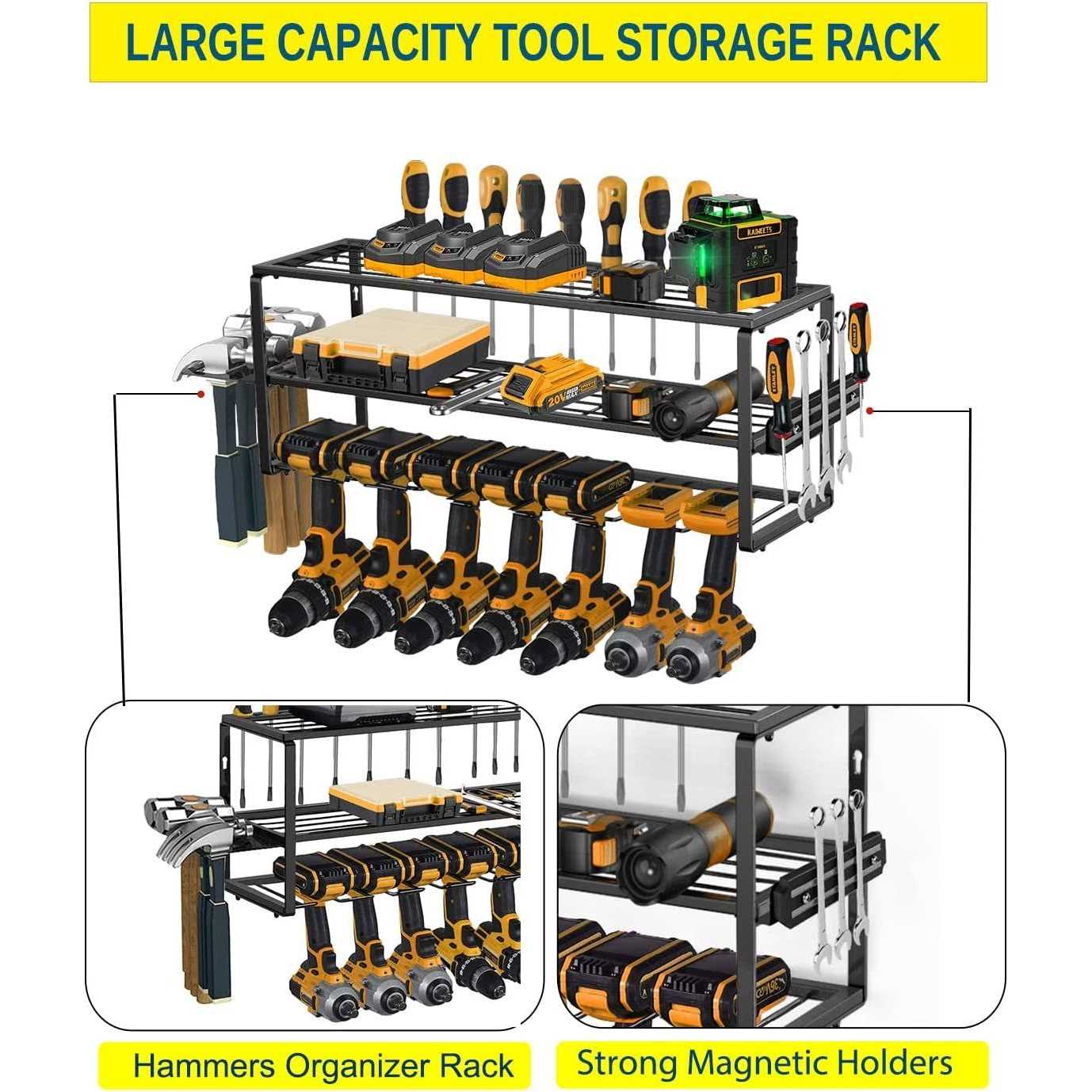 Spacekeeper Workbench Casters kit 660 Lbs 4 Heavy Duty Retractable Caster Designed for Workbenches Machinery & Tables - Zenithce