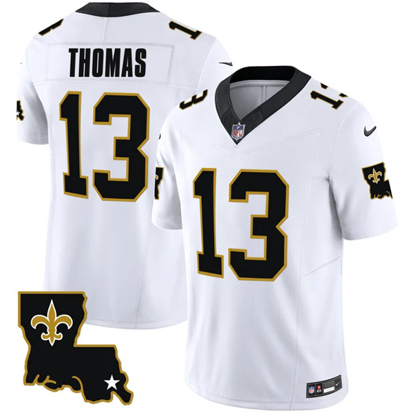 New Orleans Saints #13 Michael Thomas White 2023 F.U.S.E. 1987 Legacy Vapor Stitched Jersey - Zenithce