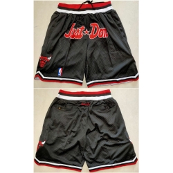 Chicago Bulls Black Mitchell Ness Shorts - Zenithce