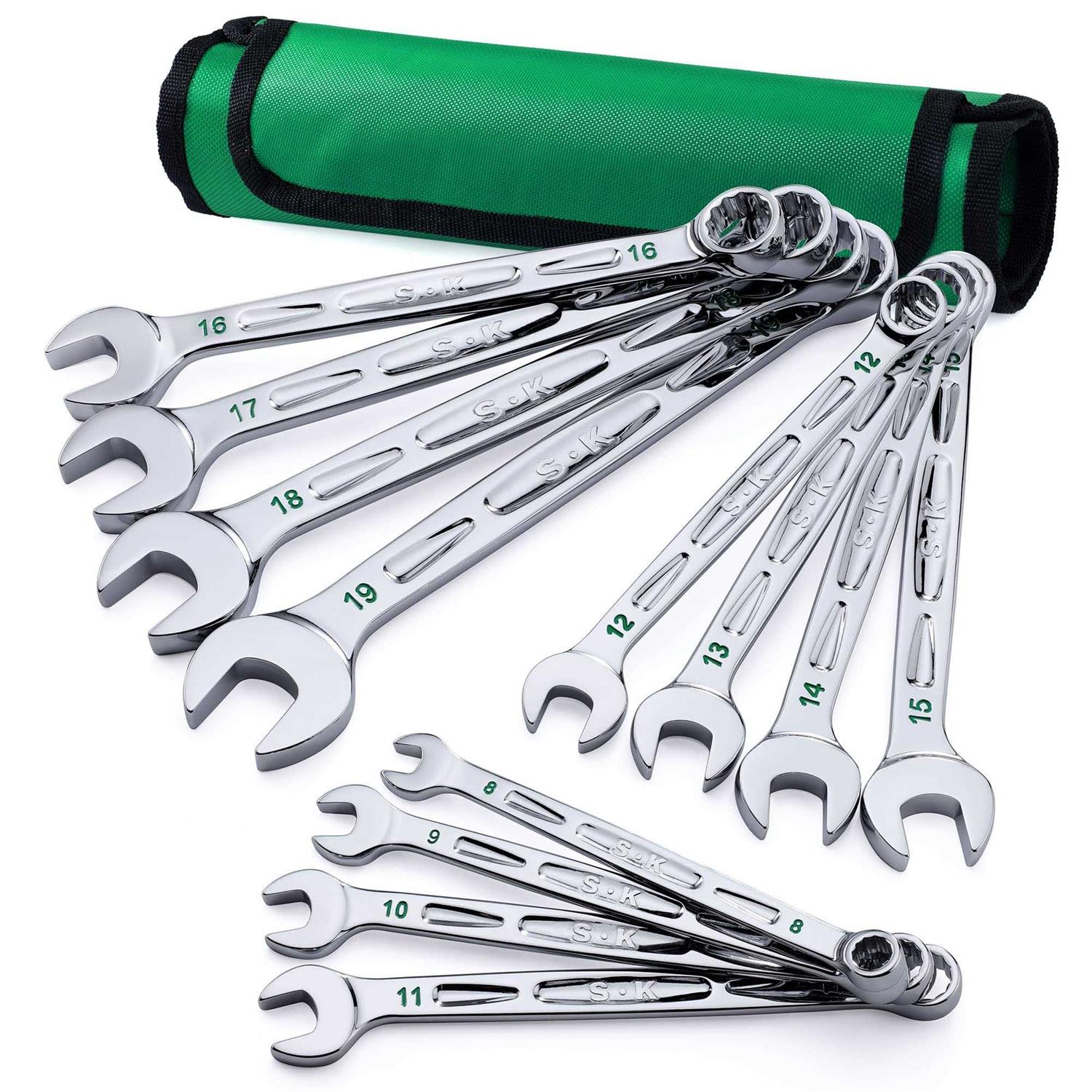 SK 91848 Fractional/Metric Socket Set with Universal Joint 48-Piece - Zenithce