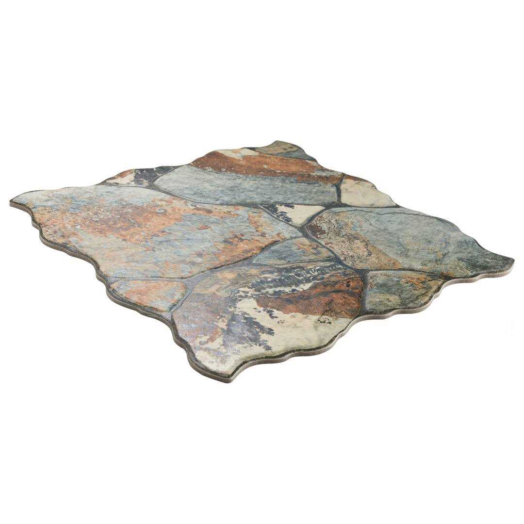 Merola Tile Camden Decor 4 in. x 8 in. Ceramic Wall Tile - Zenithce