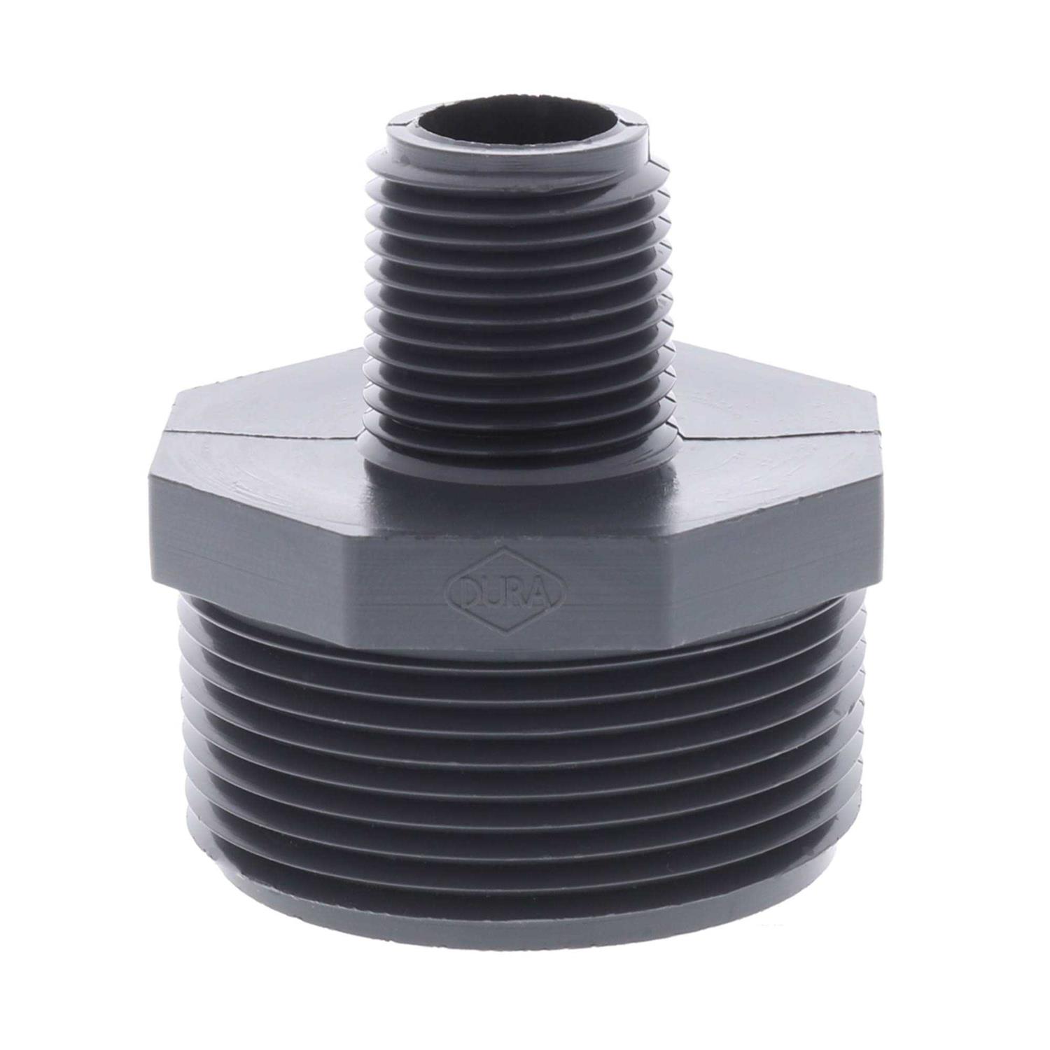 PVC Reducing Nipple-NPT Size:1 1/2 x - Zenithce