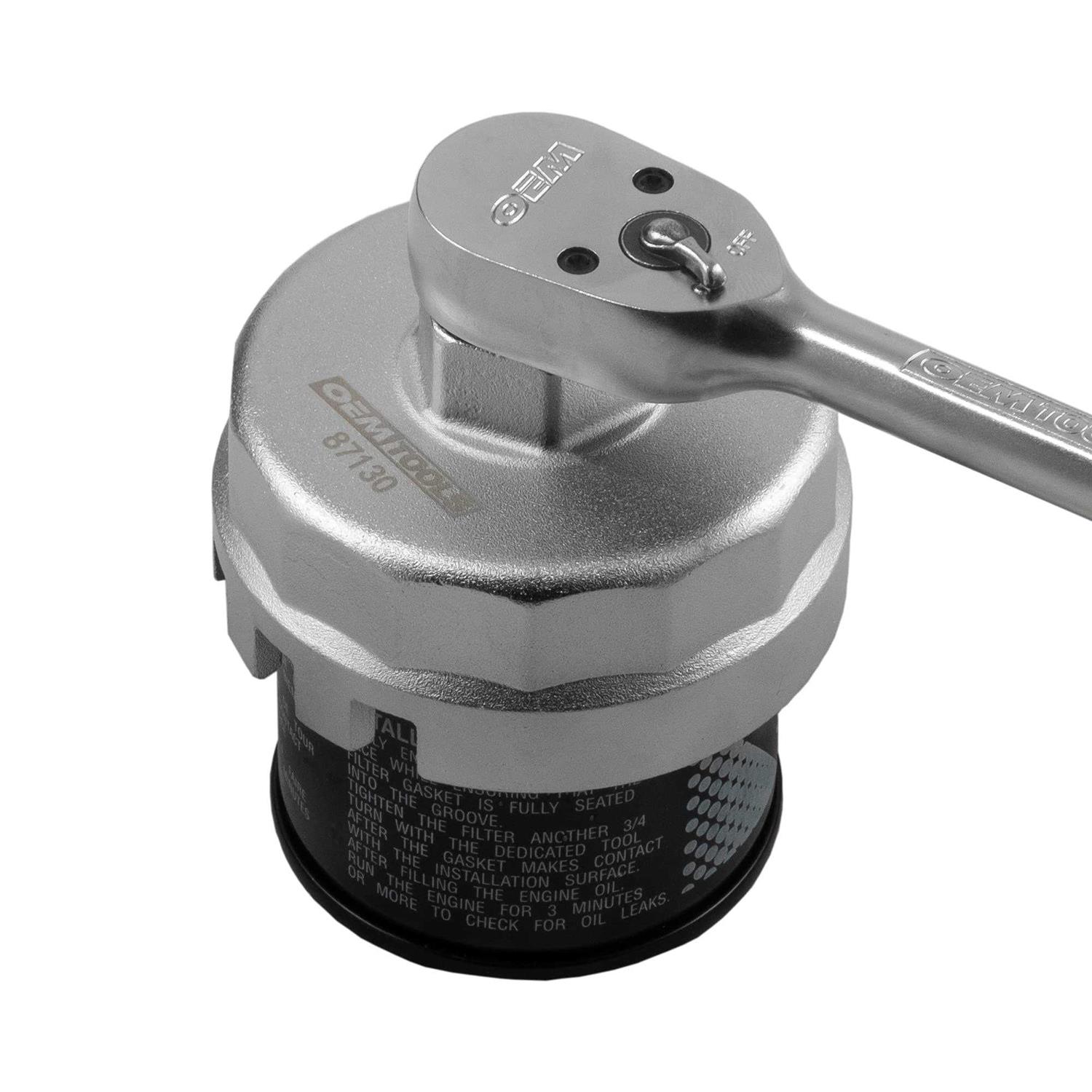 OEMTOOLS 87130 64mm Oil Filter Wrench With 14 Flutes Toyota Lexus - Zenithce