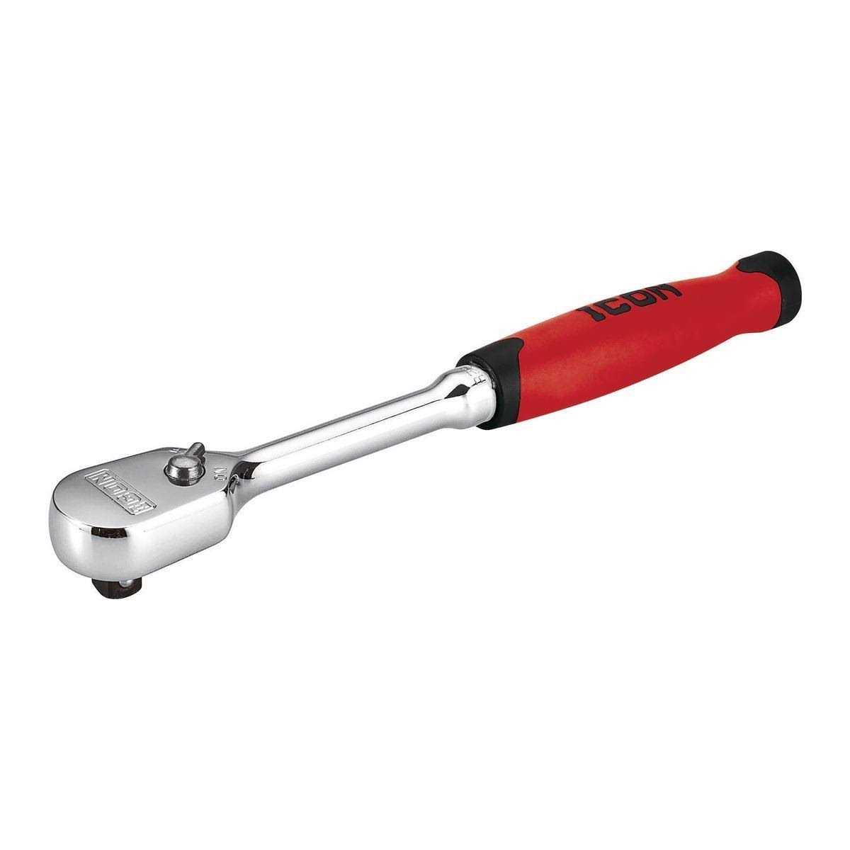 Icon Drive Professional Low Profile Ratchet with Comfort Grip - Zenithce