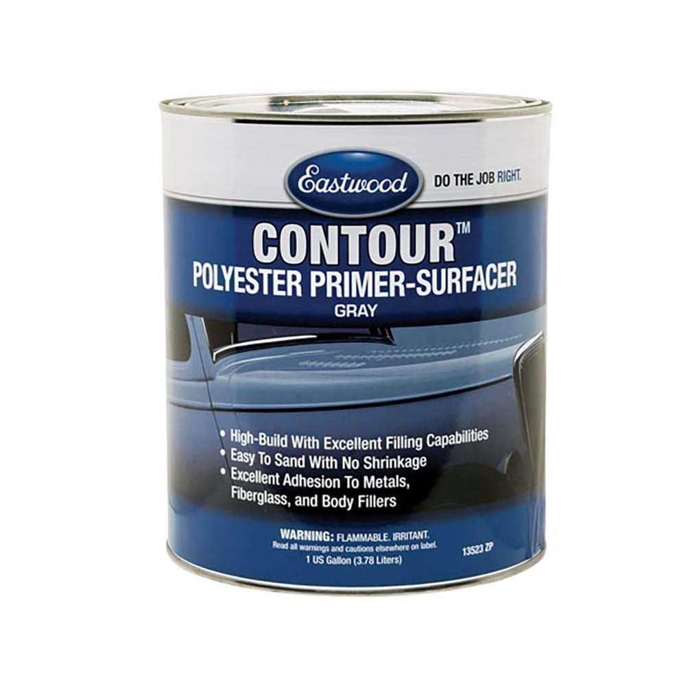 Eastwood Contour Polyester Primer Surfacer - Zenithce