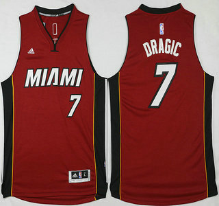 Miami Heat #7 Goran Dragic Revolution 30 Swingman 2014 New Red Jersey - Zenithce