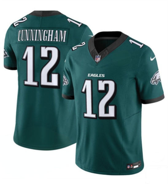 Philadelphia Eagles #12 Randall Cunningham Green 2024 New F.U.S.E. Vapor Untouchable Limited Jersey - Zenithce