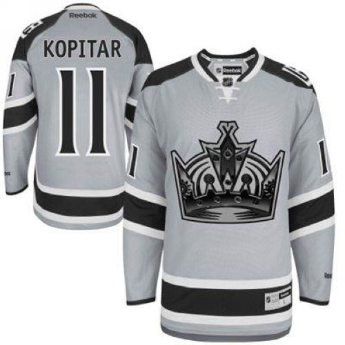 Kings #11 Anze Kopitar Grey 2014 Stadium Series Stitched Jersey - Zenithce