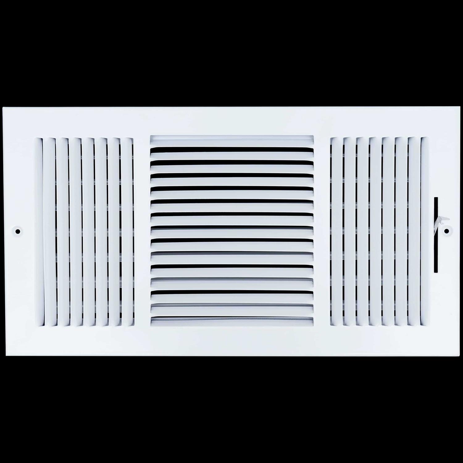 Handua Steel Return Air Grille Vent Cover Grill for Sidewall and Ceiling - Zenithce