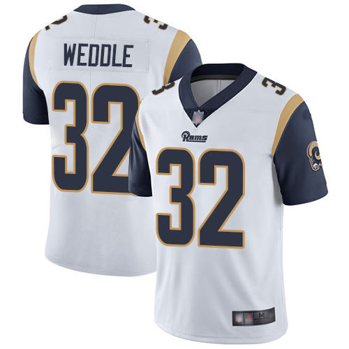 Los Angeles Rams #32 Eric Weddle White Vapor Untouchable Limited Stitched Jersey - Zenithce